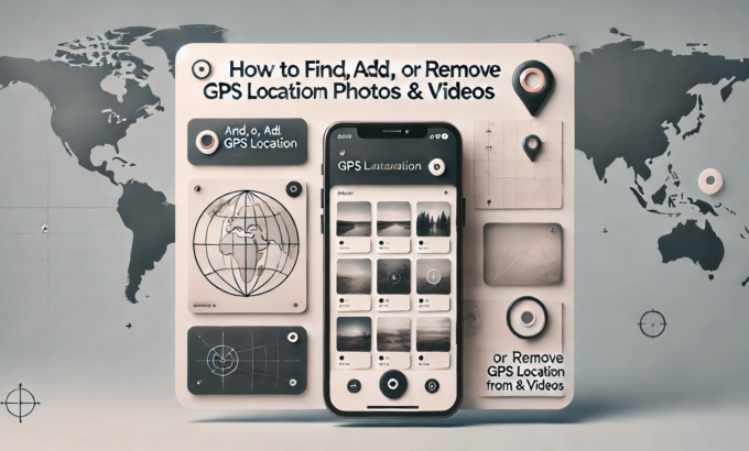 GPS Location from Photos & Videos
