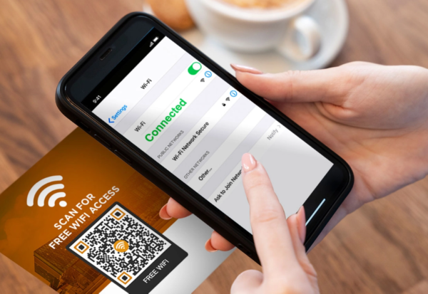 WiFi QR Code Scanner