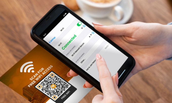 WiFi QR Code Scanner