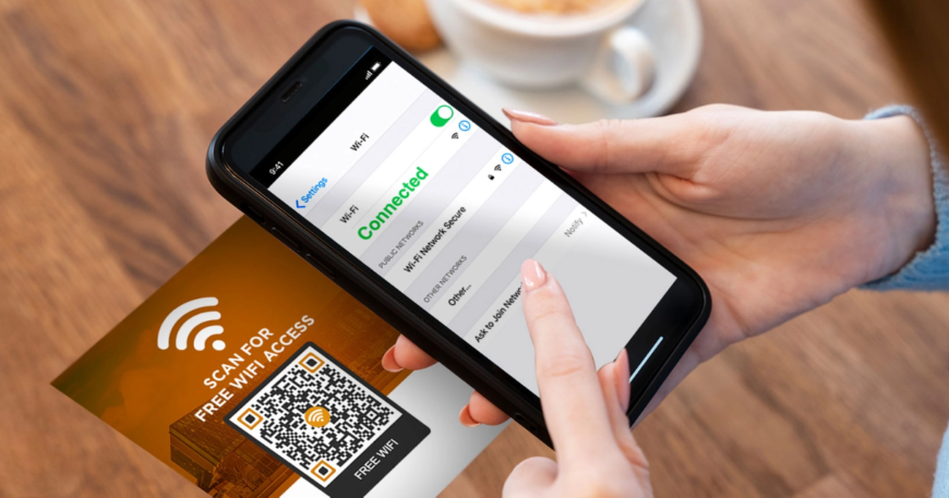 WiFi QR Code Scanner